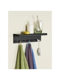 Hübsch Metall-Wandgarderobe Bow, B 40 x H 10 cm 7 Hübsch Metall-Wandgarderobe Bow, B 40 x H 10 cm -Flur & Diele Verkäufe Metall Wandgarderobe Bow 3