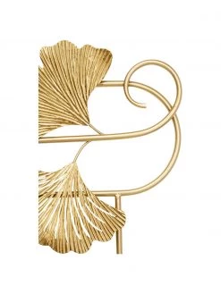 Kare Design Metall-Wandgarderobe Ginkgo, B 72 x H 31 cm -Flur & Diele Verkäufe Metall Wandgarderobe Ginkgo 3