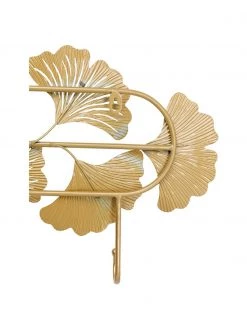 Kare Design Metall-Wandgarderobe Ginkgo, B 72 x H 31 cm -Flur & Diele Verkäufe Metall Wandgarderobe Ginkgo 5