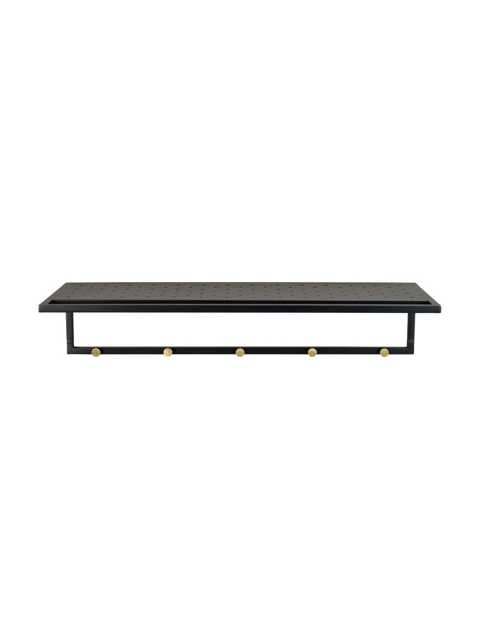 Rowico Metall-Wandgarderobe Malone in Schwarz, B 80 x H 17 cmNur noch 1 Artikel verfügbar 4 Rowico Metall-Wandgarderobe Malone in Schwarz, B 80 x H 17 cmNur noch 1 Artikel verfügbar – Bild 4