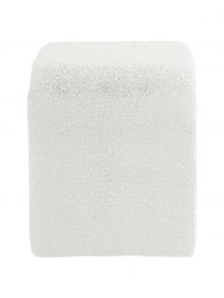 Westwing Collection Moderne Bouclé-Polsterbank Penelope in Weiß, B 110 x H 46 cm 11 Westwing Collection Moderne Bouclé-Polsterbank Penelope in Weiß, B 110 x H 46 cm -Flur & Diele Verkäufe Moderne Boucle Polsterbank Penelope in Weiss 5