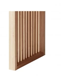 Moderner Hocker Rib aus Bambus, B 45 x H 43 cm -Flur & Diele Verkäufe Moderner Hocker Rib aus Bambus 4