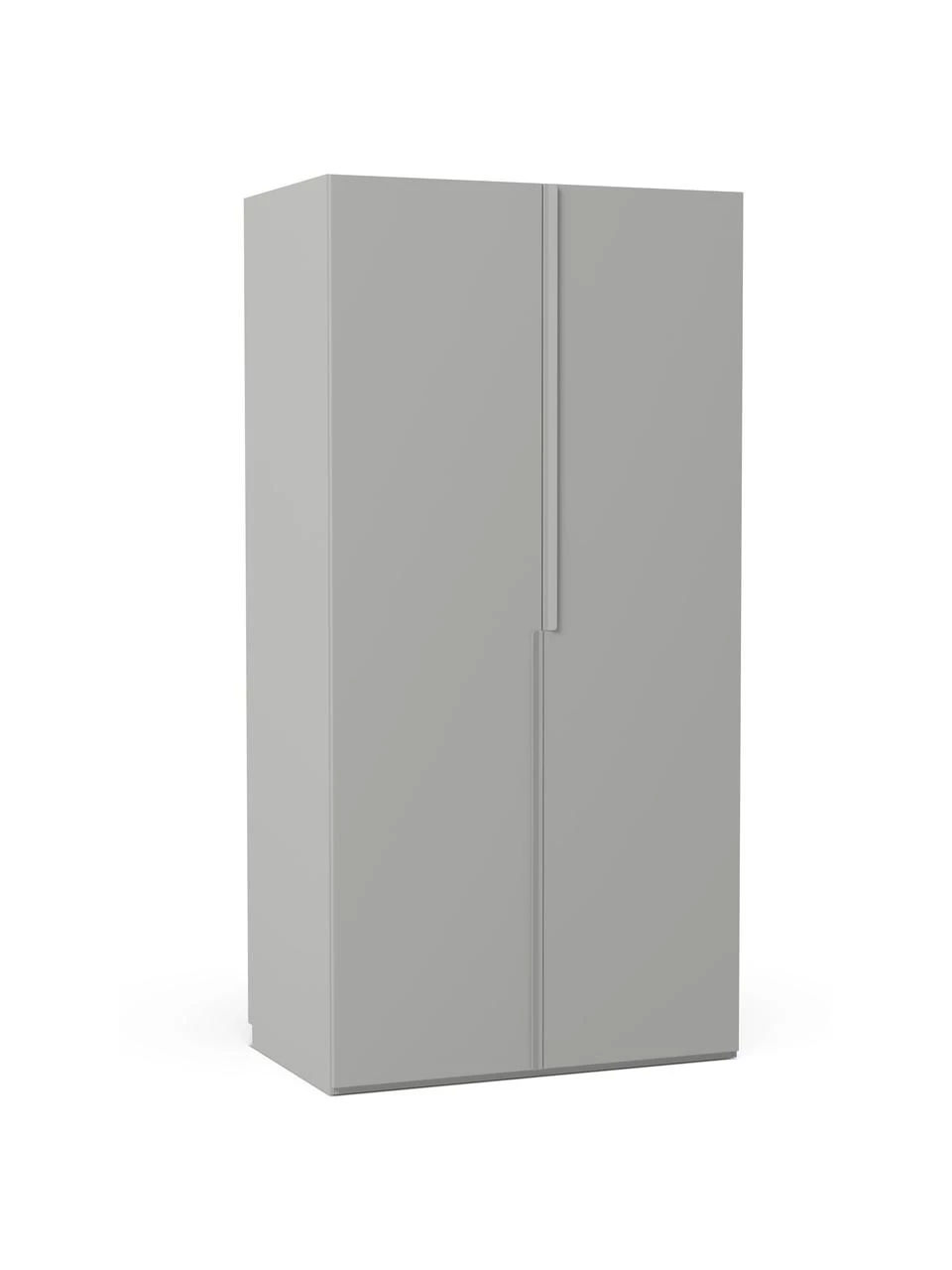 Westwing Collection Modularer Drehtürenschrank Leon in Grau, 100 cm Breite, mehrere Varianten, Basic Interior, Höhe 200 cm 1 Westwing Collection Modularer Drehtürenschrank Leon in Grau, 100 cm Breite, mehrere Varianten, Basic Interior, Höhe 200 cm