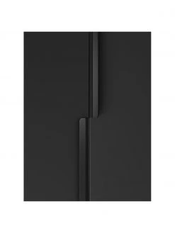 Westwing Collection Modularer Drehtürenschrank Leon in Schwarz, 100 cm Breite, mehrere Varianten, Basic Interior, Höhe 200 cm -Flur & Diele Verkäufe Modularer Drehturenschrank Leon in Schwarz 100 cm Breite mehrere Varianten 4