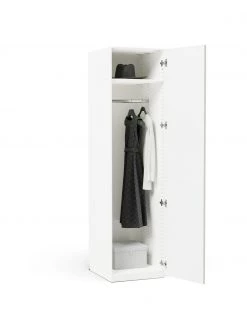 Westwing Collection Modularer Drehtürenschrank Simone in Beige, 50 cm Breite, mehrere Varianten, Basic Interior, Höhe 200 cm 9 Westwing Collection Modularer Drehtürenschrank Simone in Beige, 50 cm Breite, mehrere Varianten, Basic Interior, Höhe 200 cm -Flur & Diele Verkäufe Modularer Drehturenschrank Simone in Beige 50 cm Breite mehrere Varianten 3