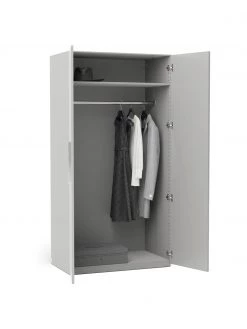 Westwing Collection Modularer Drehtürenschrank Simone in Grau, 100 cm Breite, mehrere Varianten, Basic Interior, Höhe 200 cm -Flur & Diele Verkäufe Modularer Drehturenschrank Simone in Grau 100 cm Breite mehrere Varianten 2