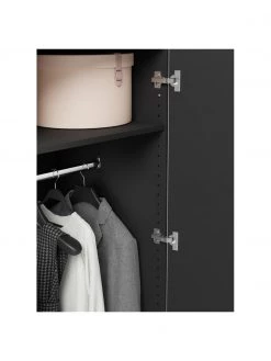 Westwing Collection Modularer Drehtürenschrank Simone in Walnuss-Optik, 50 cm Breite, mehrere Varianten, Basic Interior, Höhe 200 cm 10 Westwing Collection Modularer Drehtürenschrank Simone in Walnuss-Optik, 50 cm Breite, mehrere Varianten, Basic Interior, Höhe 200 cm -Flur & Diele Verkäufe Modularer Drehturenschrank Simone in Walnuss Optik 50 cm Breite mehrere Varianten 3