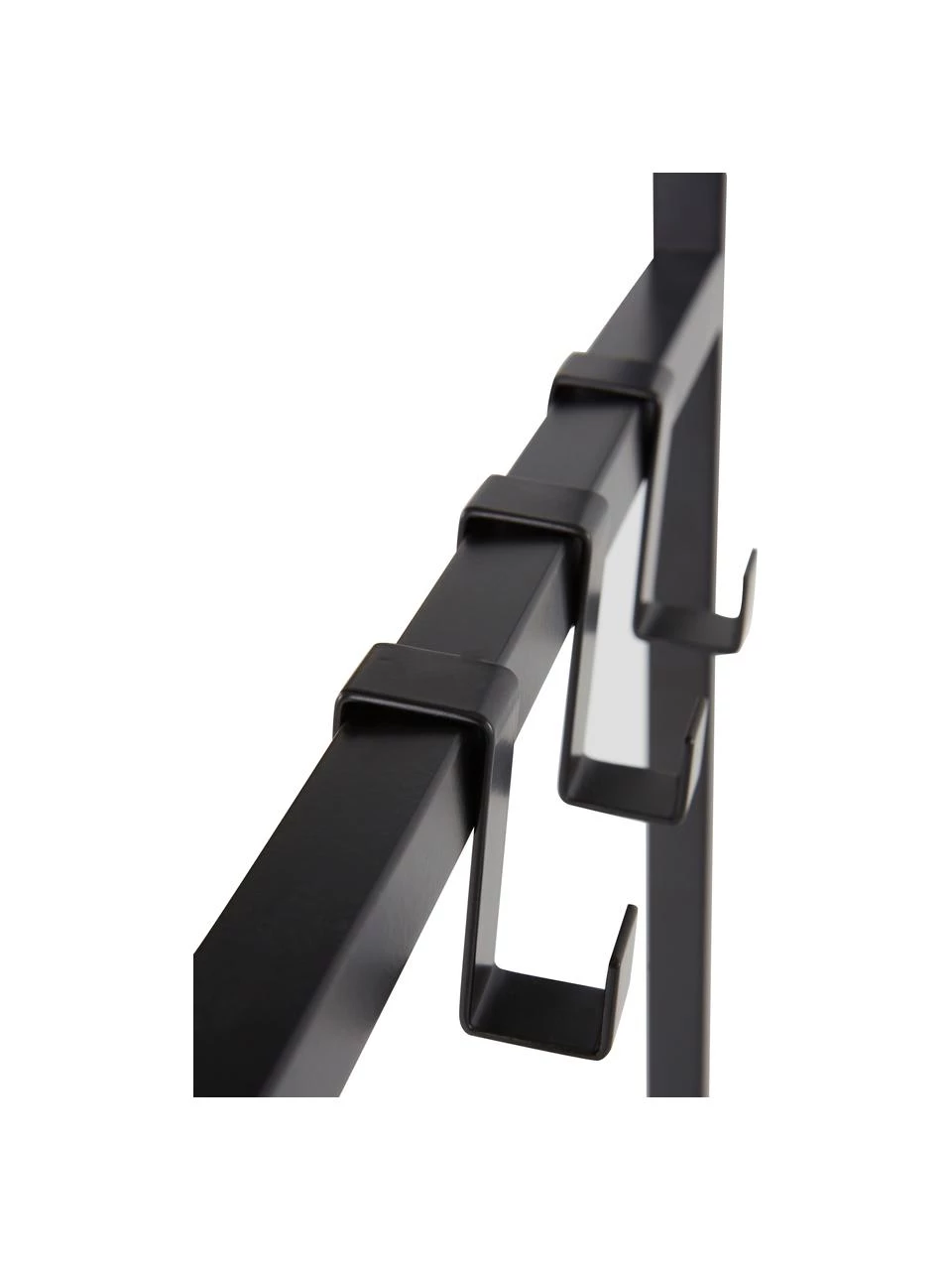 Jotex Offener Metall-Kleiderschrank Preston in Schwarz, B 110 x H 170 cmNur noch wenige verfügbar 6 Jotex Offener Metall-Kleiderschrank Preston in Schwarz, B 110 x H 170 cmNur noch wenige verfügbar – Bild 6