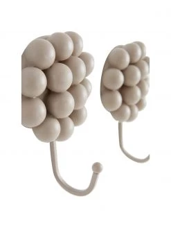 Jotex Porzellan-Wandhaken Benevento in Beige, 2 Stück, B 11 x H 16 cm -Flur & Diele Verkäufe Porzellan Wandhaken Benevento in Beige 2 Stuck 5