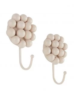 Jotex Porzellan-Wandhaken Benevento in Cremeweiß, 2 Stück, B 11 x H 16 cm -Flur & Diele Verkäufe Porzellan Wandhaken Benevento in Cremeweiss 2 Stuck 4