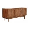 Westwing Collection Retro Sideboard Paul mit Türen aus massivem Mangoholz, B 180 x H 75 cm