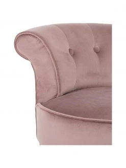 Samt-Hocker Alison mit Rückenlehne, B 48 x H 65 cm -Flur & Diele Verkäufe Samt Hocker Alison mit Ruckenlehne 5