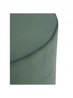 Westwing Collection Samt-Hocker Daisy in Hellgrün, Ø 54 x H 38 cm 10 Westwing Collection Samt-Hocker Daisy in Hellgrün, Ø 54 x H 38 cm -Flur & Diele Verkäufe Samt Hocker Daisy in Hellgrun 4