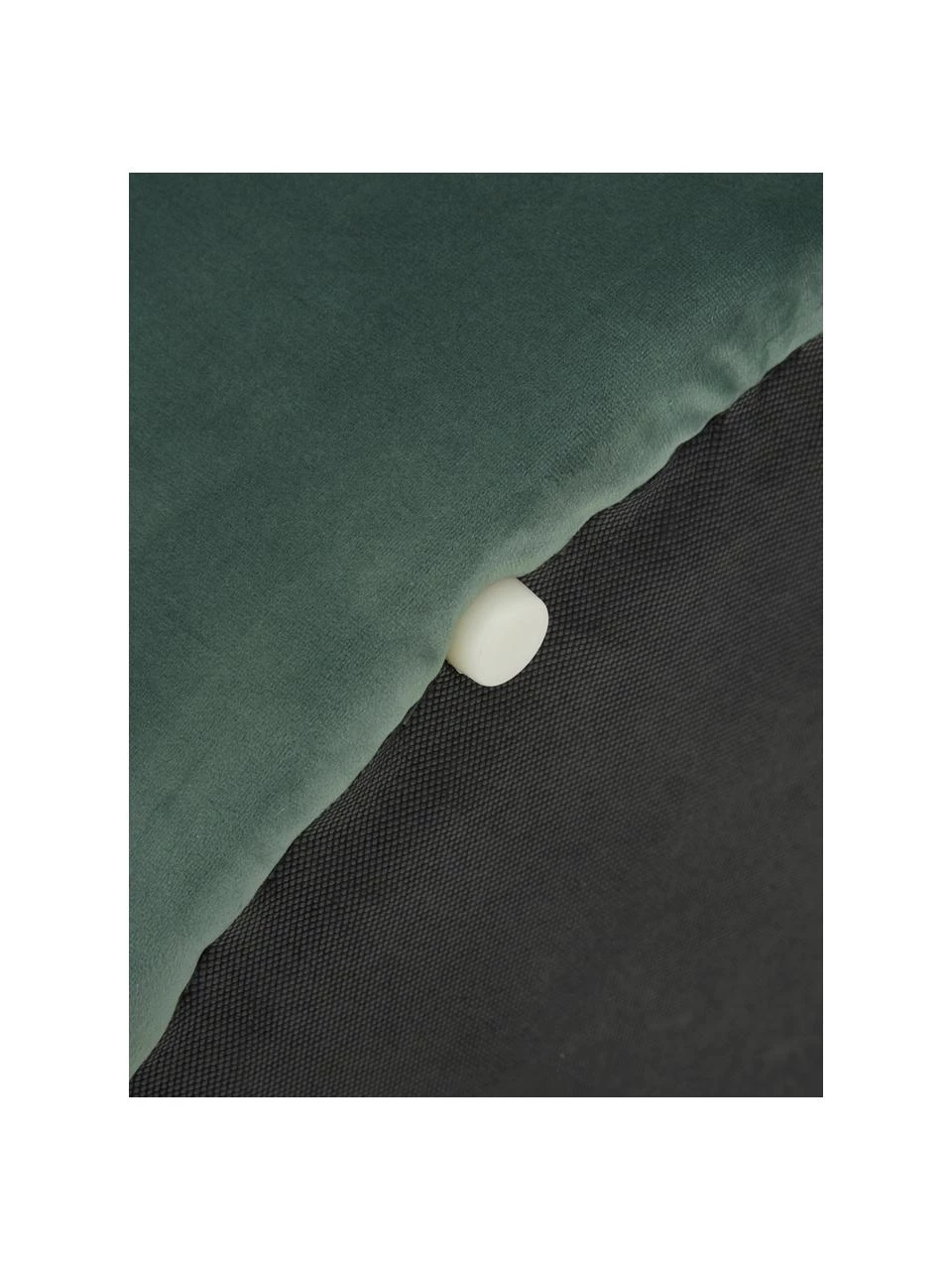 Westwing Collection Samt-Hocker Daisy in Hellgrün, Ø 54 x H 38 cm 6 Westwing Collection Samt-Hocker Daisy in Hellgrün, Ø 54 x H 38 cm – Bild 6