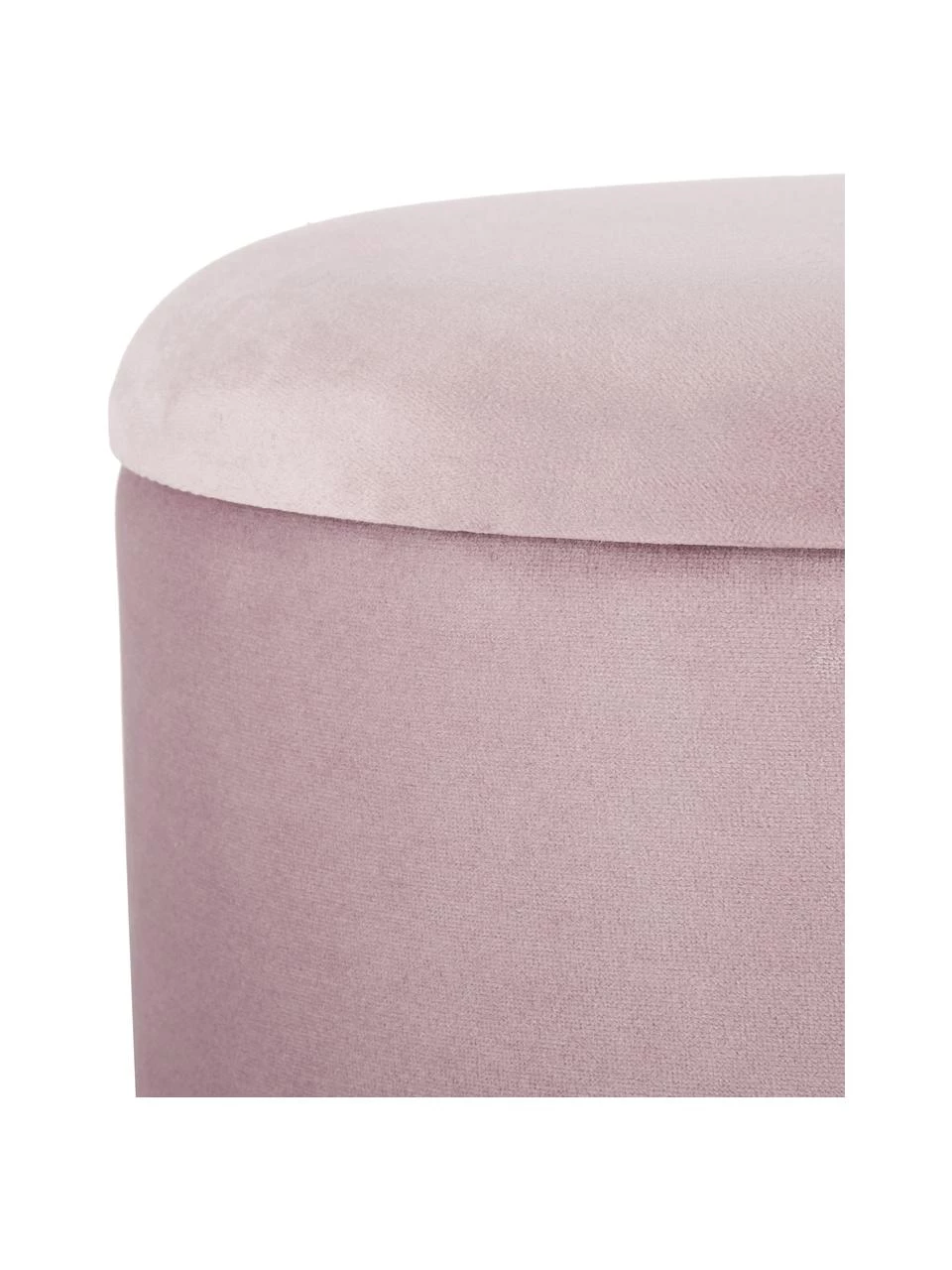 Bizzotto Samt-Hocker Polina mit Stauraum, Ø 35 x H 45 cm 4 Bizzotto Samt-Hocker Polina mit Stauraum, Ø 35 x H 45 cm – Bild 4