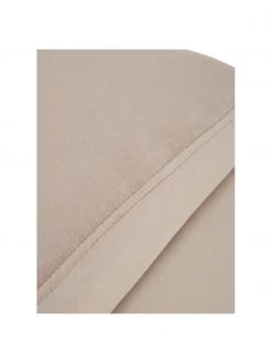 Westwing Collection Samt-Hocker Winou mit Stauraum in Taupe, B 50 x H 48 cm -Flur & Diele Verkäufe Samt Hocker Winou mit Stauraum in Taupe 5