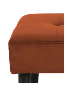 Samt-Polsterbank Glory in Rot, B 95 x H 45 cm 10 Samt-Polsterbank Glory in Rot, B 95 x H 45 cm -Flur & Diele Verkäufe Samt Polsterbank Glory in Rot 4