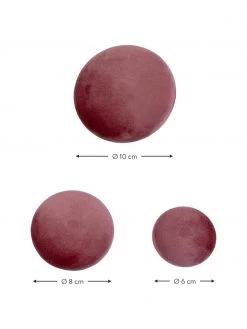 Samt-Wandhaken-Set Giza in Rosa, 3-tlg., Set mit verschiedenen Größen -Flur & Diele Verkäufe Samt Wandhaken Set Giza in Rosa 3 tlg 2