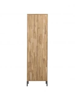 Schrank Avourio mit geriffelter Front aus Eichenholz, B 60 x H 210 cm 9 Schrank Avourio mit geriffelter Front aus Eichenholz, B 60 x H 210 cm -Flur & Diele Verkäufe Schrank Avourio mit geriffelter Front aus Eichenholz 3