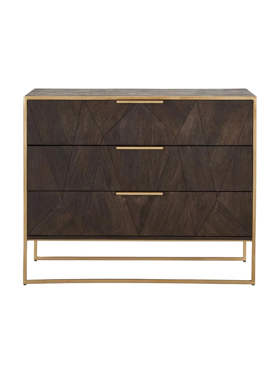 Westwing Collection Schubladenkommode Harry aus massivem Mangoholz, B 100 x H 80 cm 4 Westwing Collection Schubladenkommode Harry aus massivem Mangoholz, B 100 x H 80 cm – Bild 4