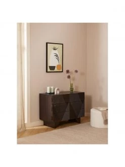 Westwing Collection Schubladenkommode Louis aus massivem Mangoholz, B 100 x H 75 cm -Flur & Diele Verkäufe Schubladenkommode Louis aus massivem Mangoholz 2