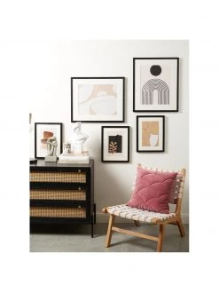 Westwing Collection Schubladenkommode Vienna mit Wiener Geflecht in Schwarz, B 105 x H 78 cm -Flur & Diele Verkäufe Schubladenkommode Vienna mit Wiener Geflecht in Schwarz 3