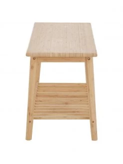 Schuhbank Noble aus Bambus, B 90 x H 45 cm -Flur & Diele Verkäufe Schuhbank Noble aus Bambus 9