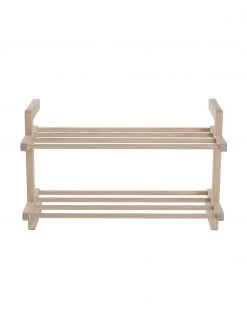 Jotex Schuhregal Eddison mit 2 Ablageflächen aus Kiefernholz, B 70 x H 45 cm -Flur & Diele Verkäufe Schuhregal Eddison mit 2 Ablageflachen aus Kiefernholz 3