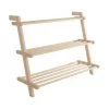 Jotex Schuhregal Eddison mit 3 Ablageflächen aus Kiefernholz, B 80 x H 65 cm