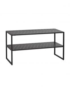 Rowico Schuhregal Malone aus Metall in Schwarz, B 80 x H 42 cmNur noch 1 Artikel verfügbar