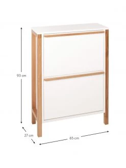 Woodman Schuhschrank Northgate mit 2 Klappfächern, B 65 x H 93 cm 8 Woodman Schuhschrank Northgate mit 2 Klappfächern, B 65 x H 93 cm -Flur & Diele Verkäufe Schuhschrank Northgate mit 2 Klappfachern 2