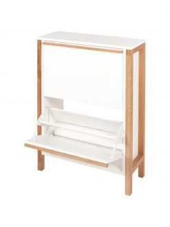 Woodman Schuhschrank Northgate mit 2 Klappfächern, B 65 x H 93 cm 10 Woodman Schuhschrank Northgate mit 2 Klappfächern, B 65 x H 93 cm -Flur & Diele Verkäufe Schuhschrank Northgate mit 2 Klappfachern 4