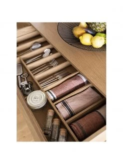 Sideboard Allure mit Schublade und Türen aus Eichenholzfurnier, B 200 x H 75 cm -Flur & Diele Verkäufe Sideboard Allure mit Schublade und Turen aus Eichenholzfurnier 2