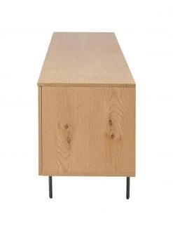 Sideboard Allure mit Schublade und Türen aus Eichenholzfurnier, B 200 x H 75 cm -Flur & Diele Verkäufe Sideboard Allure mit Schublade und Turen aus Eichenholzfurnier 5