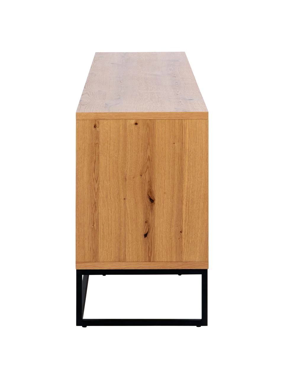 Sideboard Dalarna mit Türen und Eichenholzfurnier, B 197 x H 76 cm 5 Sideboard Dalarna mit Türen und Eichenholzfurnier, B 197 x H 76 cm – Bild 5