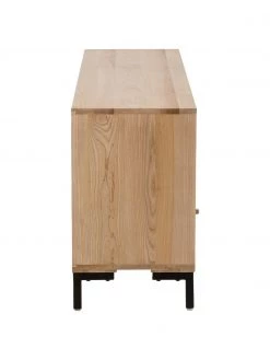 Westwing Collection Sideboard Leif mit Türen aus massivem Eschenholz, B 177 x H 75 cm 11 Westwing Collection Sideboard Leif mit Türen aus massivem Eschenholz, B 177 x H 75 cm -Flur & Diele Verkäufe Sideboard Leif mit Turen aus massivem Eschenholz 5