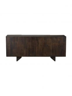 Westwing Collection Sideboard Louis aus Massivholz mit Türen, B 177 x H 75 cm -Flur & Diele Verkäufe Sideboard Louis aus Massivholz mit Turen 10