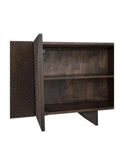 Westwing Collection Sideboard Louis aus Massivholz mit Türen, B 177 x H 75 cm -Flur & Diele Verkäufe Sideboard Louis aus Massivholz mit Turen 11