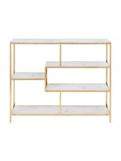 Standregal Aruba in Marmor-Optik, B 110 x H 90 cm -Flur & Diele Verkäufe Standregal Aruba in Marmor Optik 4