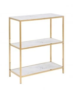 Standregal Aruba in Marmor-Optik, B 70 x H 80 cm