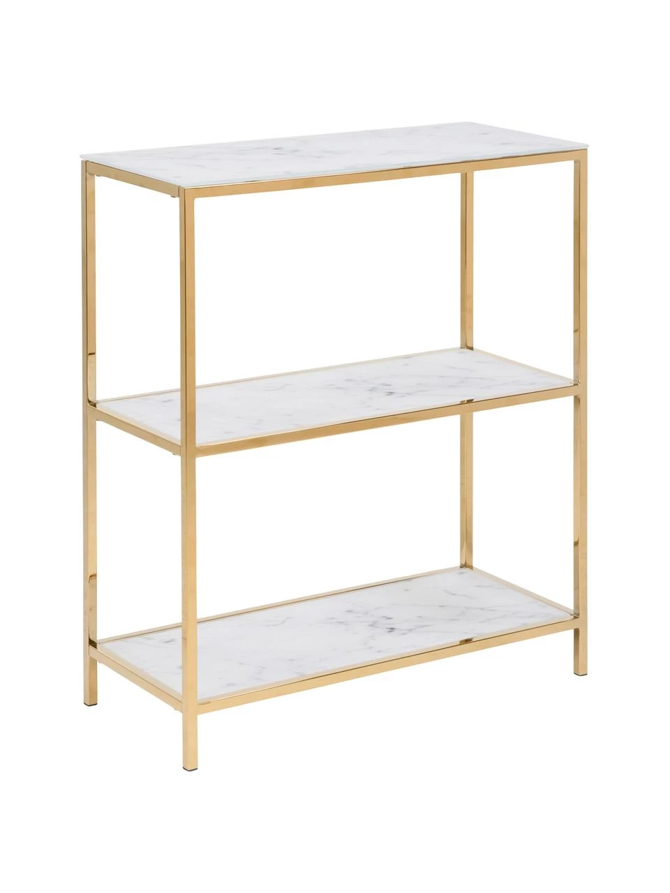 Standregal Aruba in Marmor-Optik, B 70 x H 80 cm 1 Standregal Aruba in Marmor-Optik, B 70 x H 80 cm