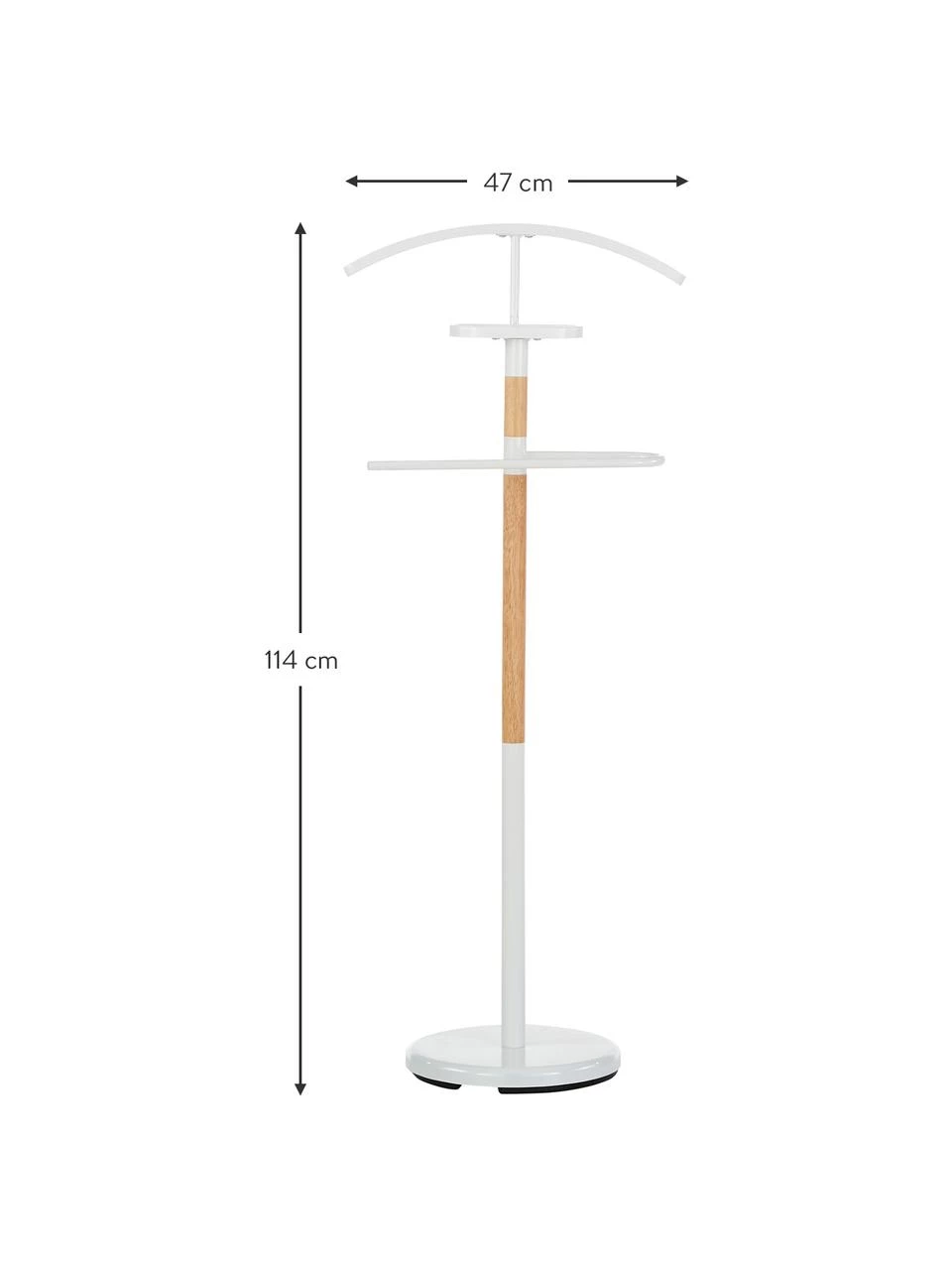 Andrea House Stummer Diener Esteban, B 47 x H 114 cm 3 Andrea House Stummer Diener Esteban, B 47 x H 114 cm – Bild 3