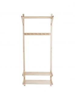 Jotex Wand-Garderobe Cole aus Kiefernholz, B 75 x T 32 cm -Flur & Diele Verkäufe Wand Garderobe Cole aus Kiefernholz 2