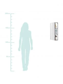 Umbra Wand-Spiegelschrank Cubiko, B 30 x H 62 cm -Flur & Diele Verkäufe Wand Spiegelschrank Cubiko 2