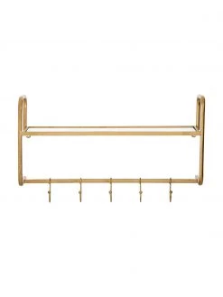 Wandgarderobe Hatstand in Gold, B 60 x H 38 cm -Flur & Diele Verkäufe Wandgarderobe Hatstand in Gold 3