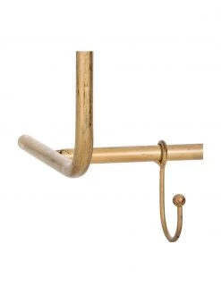 Wandgarderobe Hatstand in Gold, B 60 x H 38 cm -Flur & Diele Verkäufe Wandgarderobe Hatstand in Gold 5