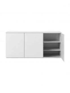Weißes Sideboard Join mit Türen, B 180 x H 84 cm -Flur & Diele Verkäufe Weisses Sideboard Join mit Turen 4