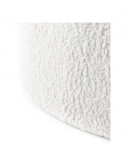 Westwing Collection XL Teddy-Hocker Alida mit Stauraum in Weiß, Ø 70 x H 42 cm -Flur & Diele Verkäufe XL Teddy Hocker Alida mit Stauraum in Weiss 5