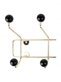 Present Time XL Wandgarderobe Saturnus aus Metall, B 54 x H 16 cm 7 Present Time XL Wandgarderobe Saturnus aus Metall, B 54 x H 16 cm -Flur & Diele Verkäufe XL Wandgarderobe Saturnus aus Metall 3